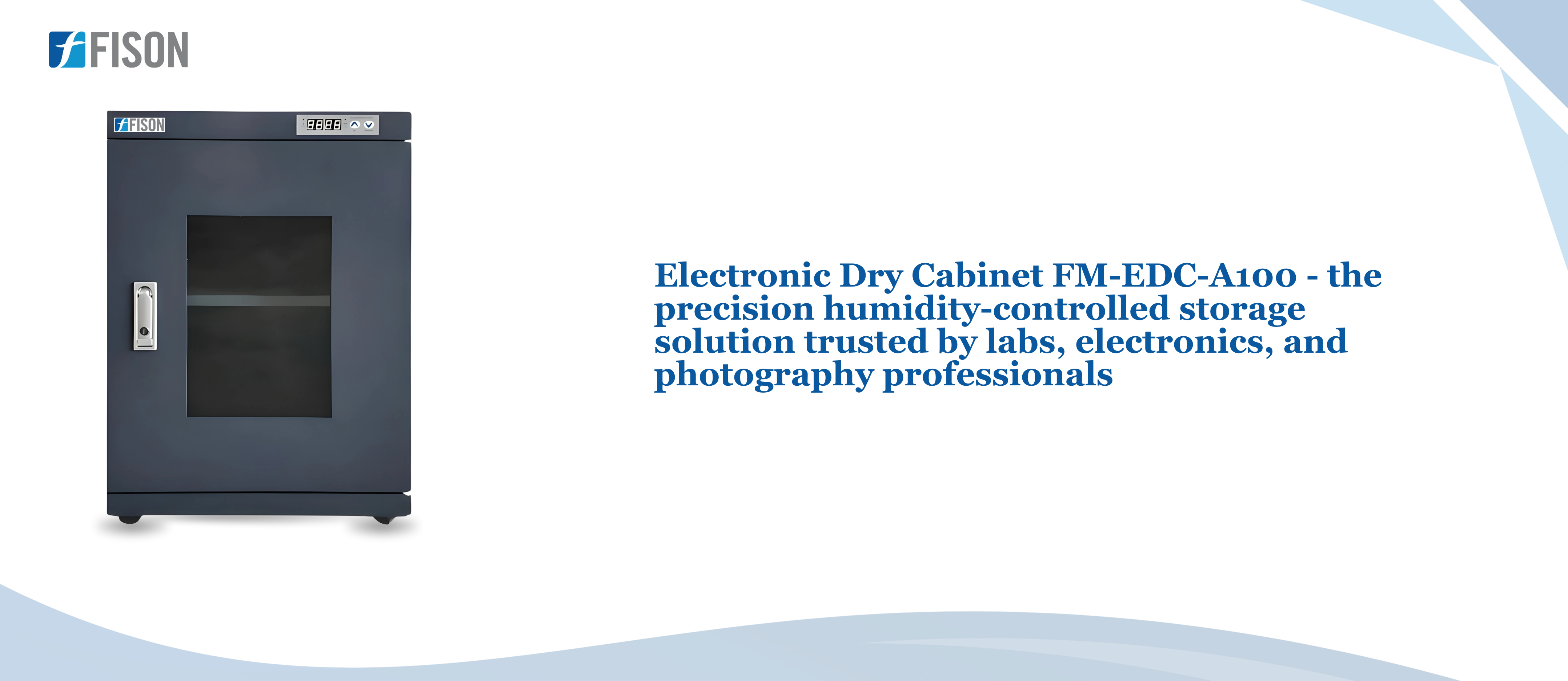 Electronic Dry Cabinet FMEDCA100  the precision humidity controlled storage solution trusted by labs