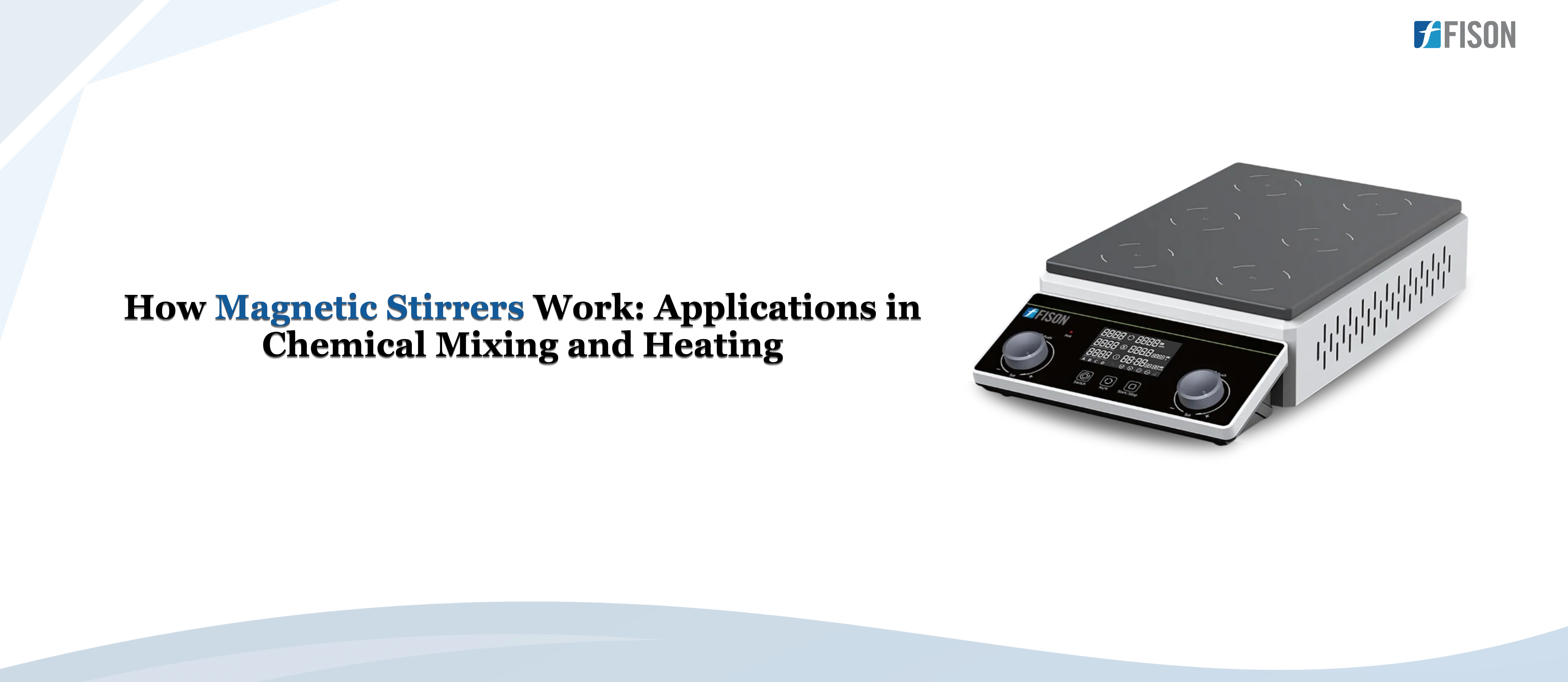 How Magnetic Stirrers Work  Applications in Chemical Mixing and Heating