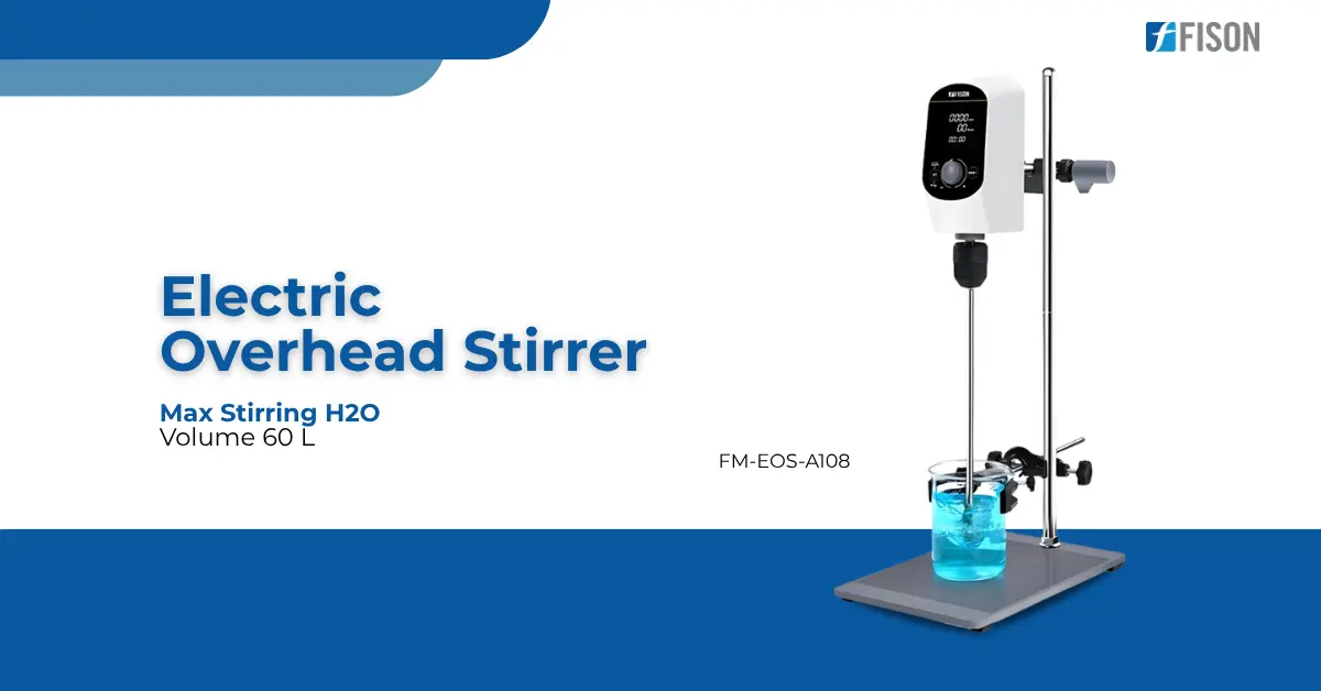 Electric Overhead Stirrer  Versatile Uses for High Viscosity and Bulk Liquid Mixing