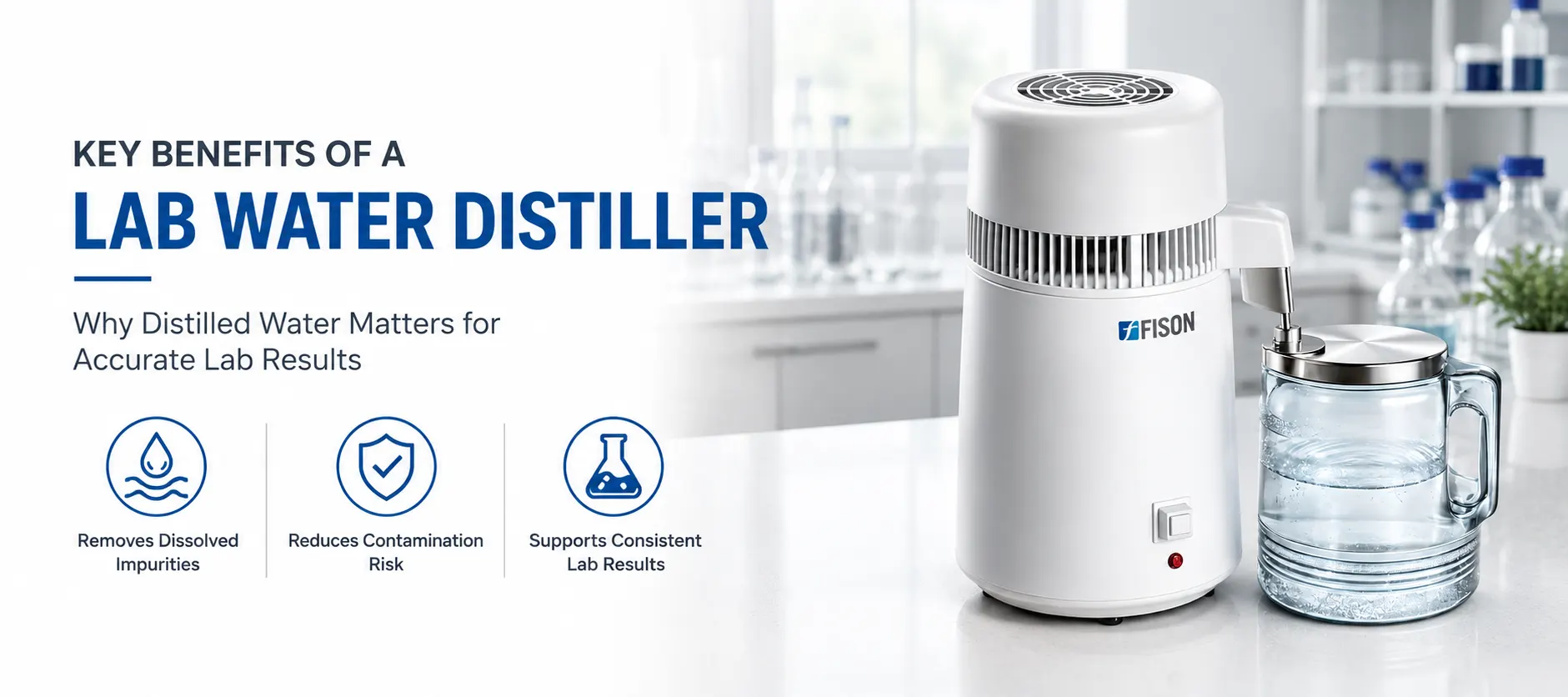 Key Benefits of a Lab Water Distiller Why Distilled Water Matters for Accurate Lab Results