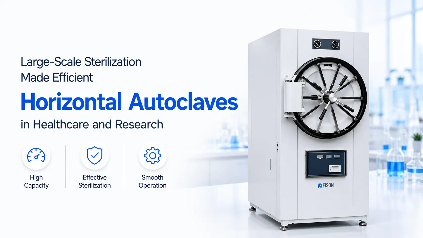 Large Scale Sterilization Made Efficient The Operational Benefits of Horizontal Autoclaves