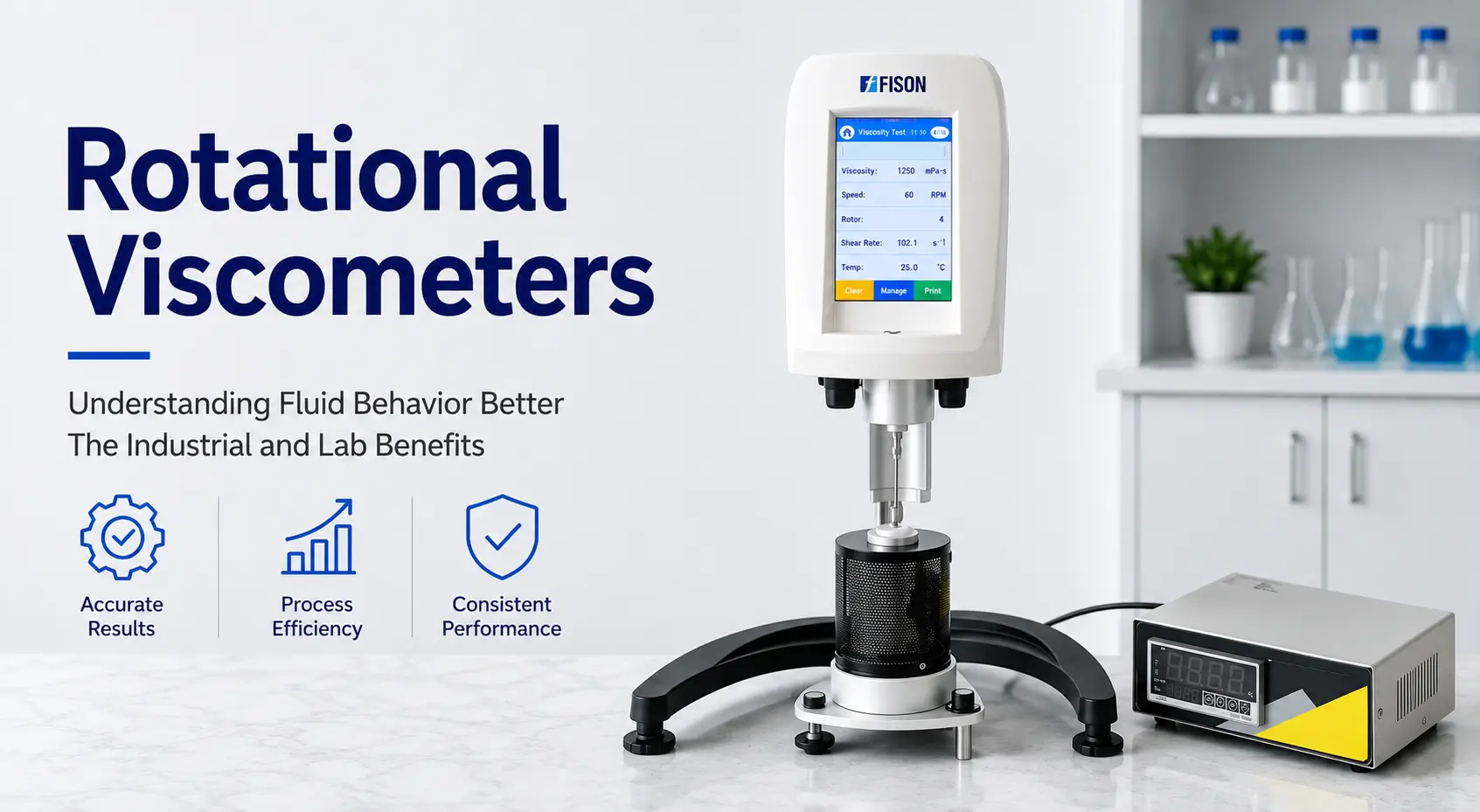 Understanding Fluid Behavior Better The Industrial and Lab Benefits of Rotational Viscometers