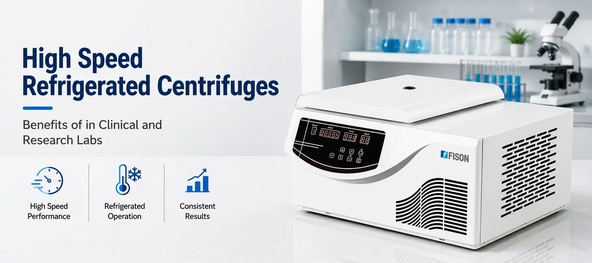 Benefits of High Speed Refrigerated Centrifuges in Clinical and Research Labs