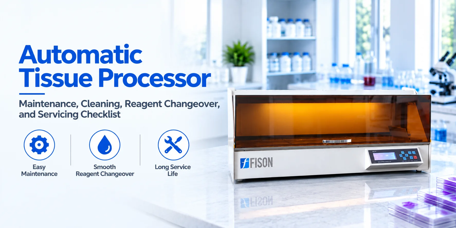 Automatic Tissue Processor Maintenance Cleaning Reagent Changeover and Servicing Checklist