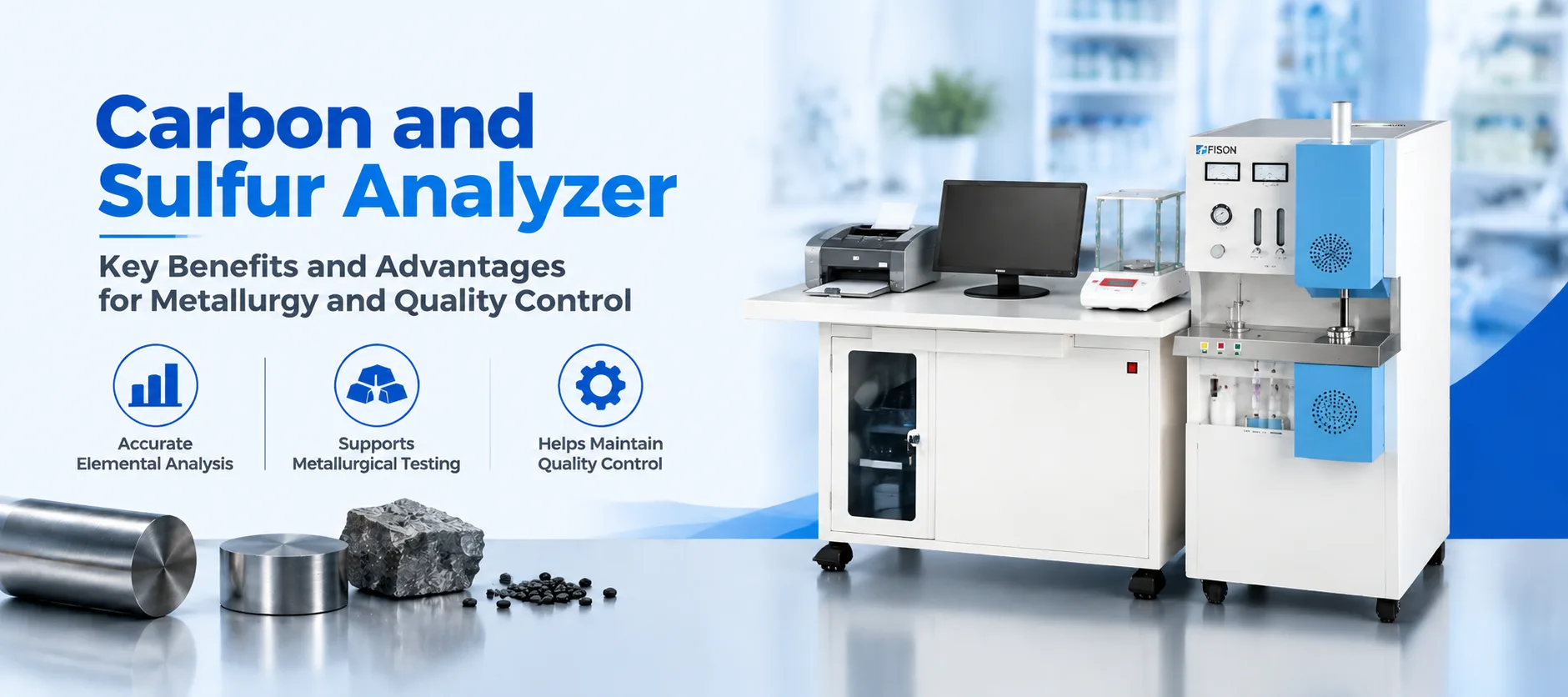 Carbon and Sulfur Analyzer Key Benefits and Advantages for Metallurgy and Quality Control