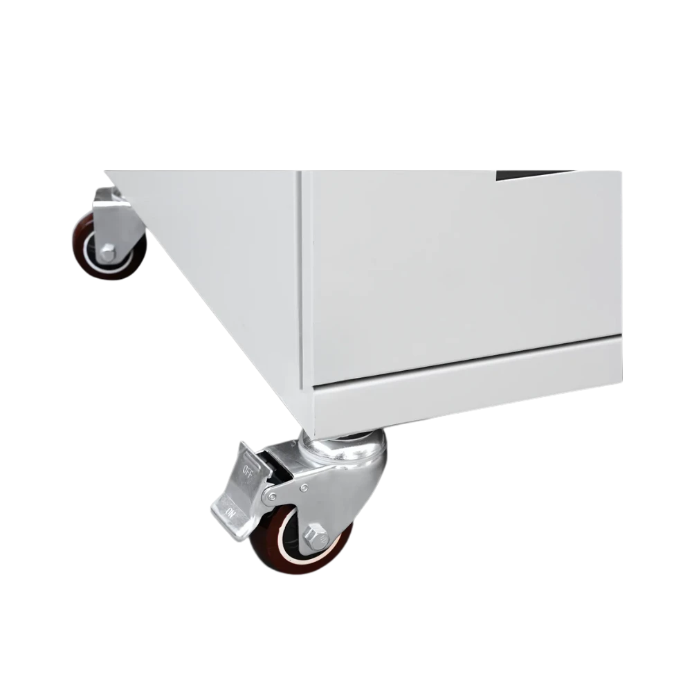 PU castors with brakes