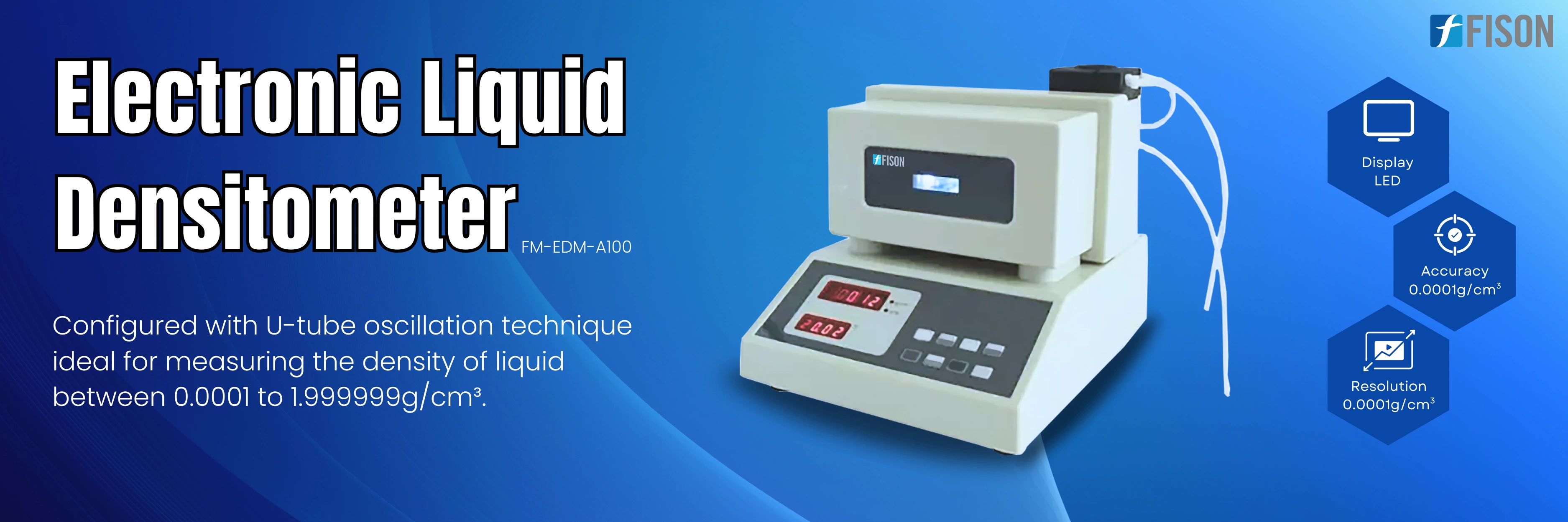 Electronic Liquid Densitometer FM-EDM-A100