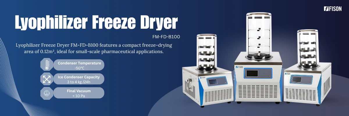 Lyophilizer Freeze Dryer FM-FD-B100