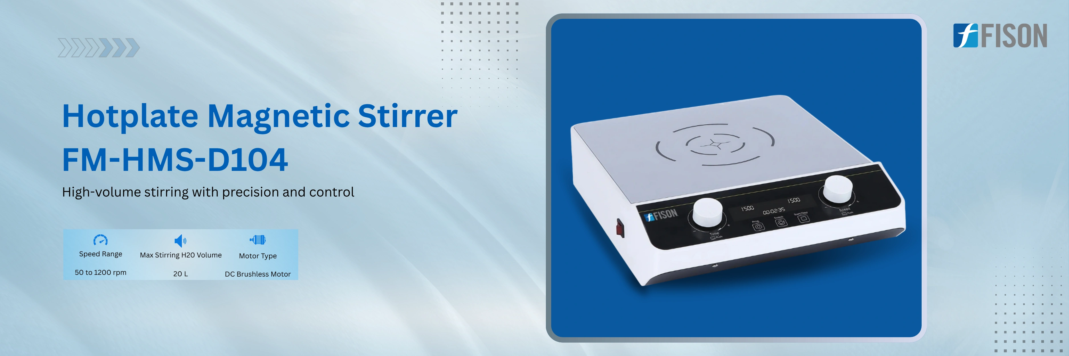 Hotplate Magnetic Stirrer FM-HMS-D104