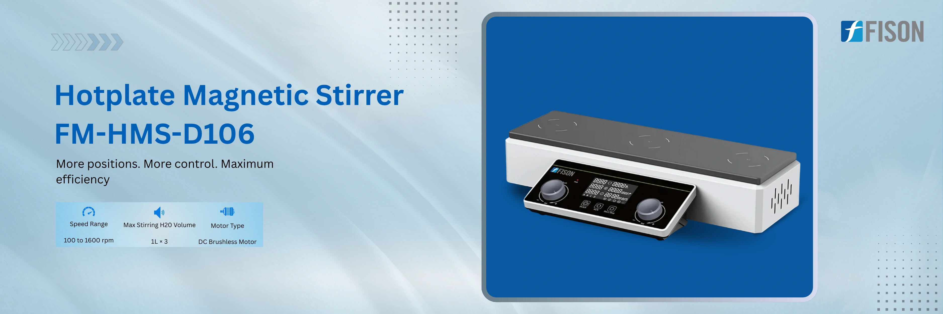 Hotplate Magnetic Stirrer FM-HMS-D106