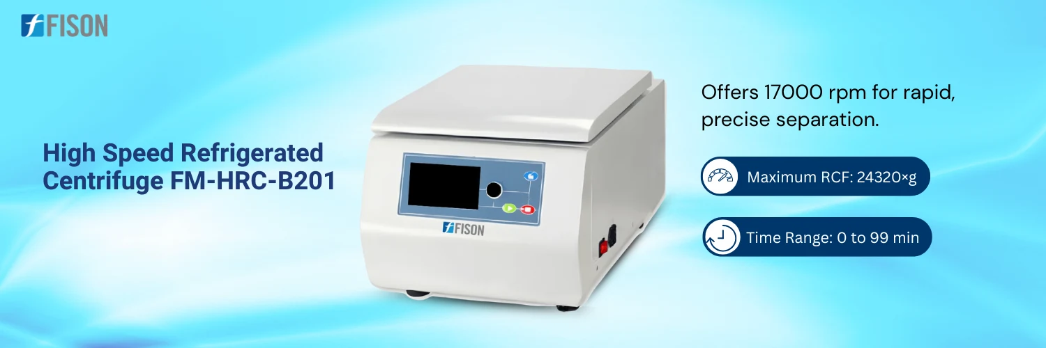 High Speed Refrigerated Centrifuge FM-HRC-B201
