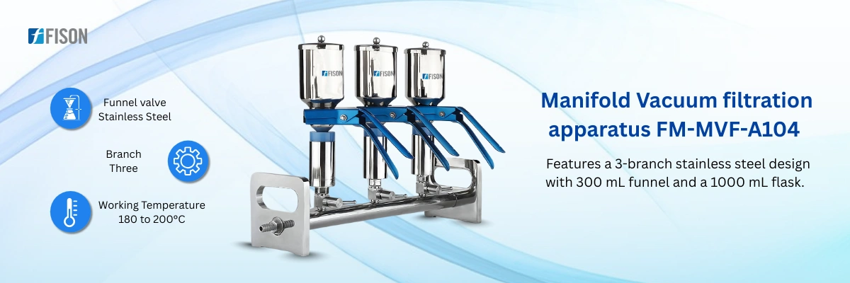 Manifold Vacuum filtration apparatus FM-MVF-A104