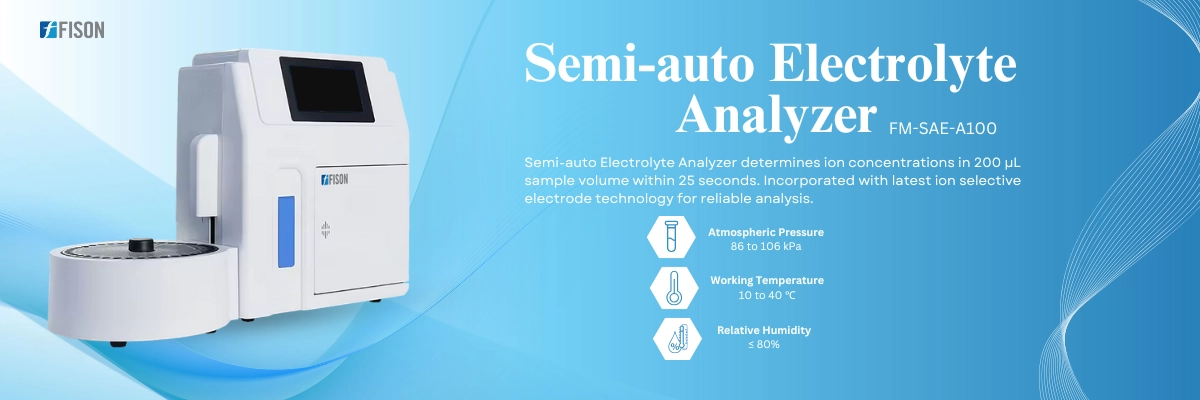 Semi-auto Electrolyte Analyzer FM-SAE-A100